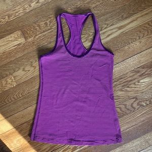 Lululemon Stripe Racerback Tank